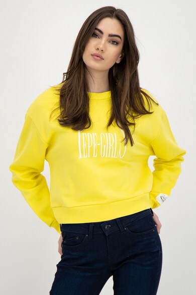 Pepe Jeans London Bluza sport crop Grace Femei