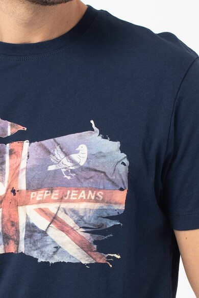 Pepe Jeans London Tricou cu imprimeu grafic Sid Barbati