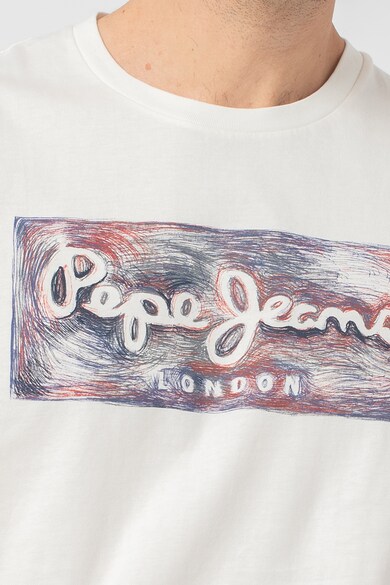 Pepe Jeans London Tricou cu imprimeu logo Almos Barbati