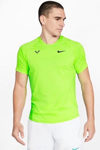 Nike Tricou cu maneci raglan pentru tenis AeroReact Rafa Slam Barbati