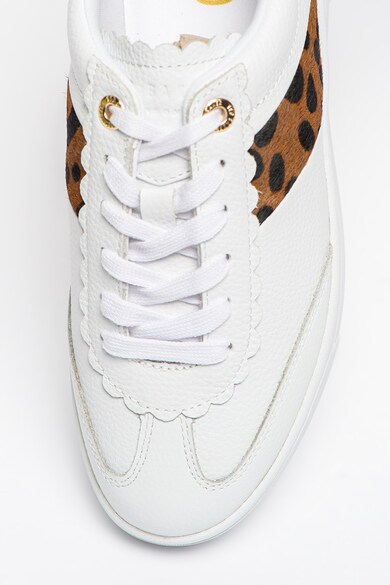 Ted Baker Pantofi sport din piele cu insertii cu animal print Allvap Femei