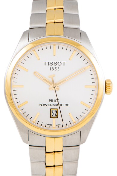 Tissot Двуцветен часовник Powermatic Мъже