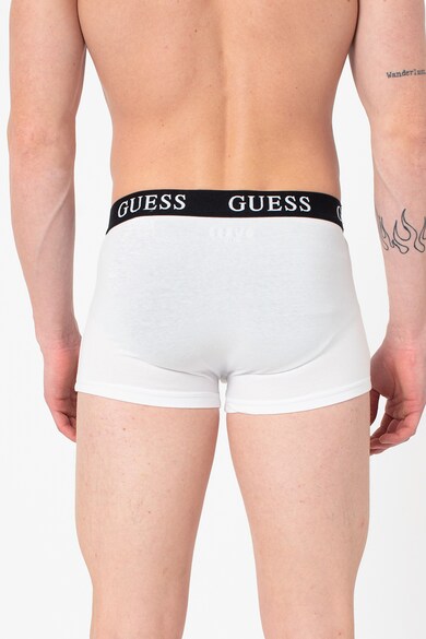 GUESS Set de boxeri cu banda elastica cu logo in talie - 3 perechi Barbati