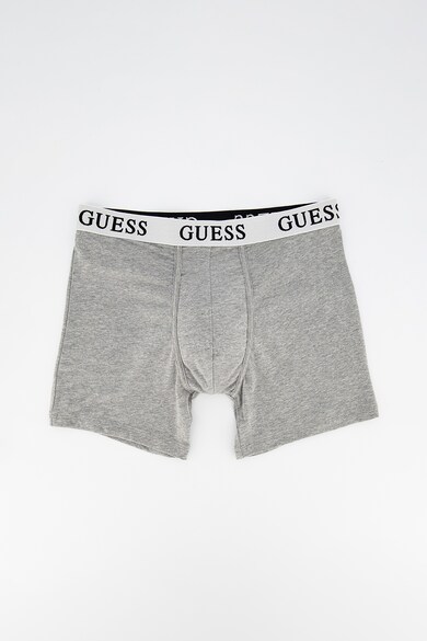 GUESS Set de boxeri cu banda logo in talie- 2 perechi Barbati