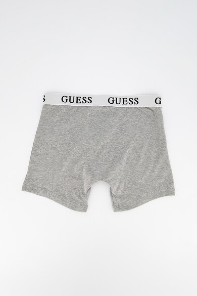 GUESS Set de boxeri cu banda logo in talie- 2 perechi Barbati