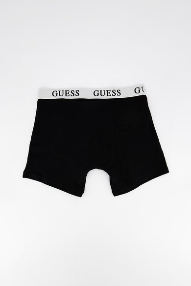 GUESS Set de boxeri cu banda logo in talie- 2 perechi Barbati