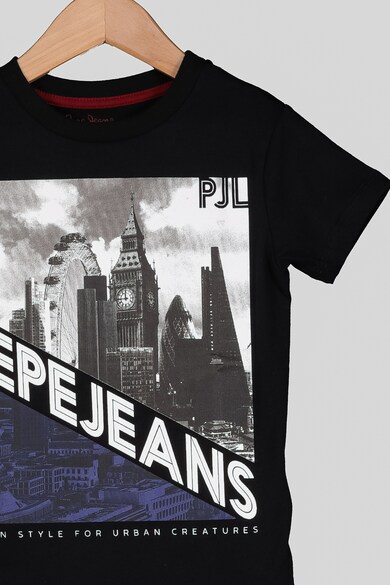 Pepe Jeans London Tricou cu imprimeu grafic Baieti