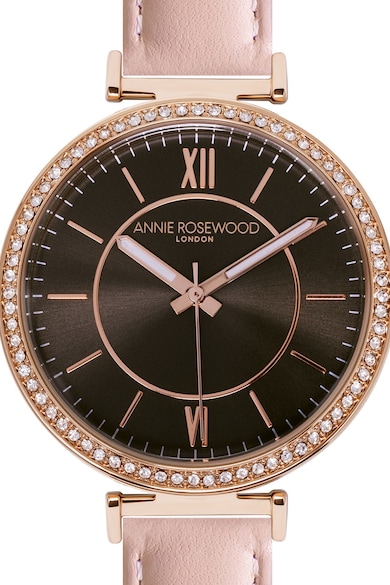 Annie Rosewood Часовник с кожена каишка и кристали Жени