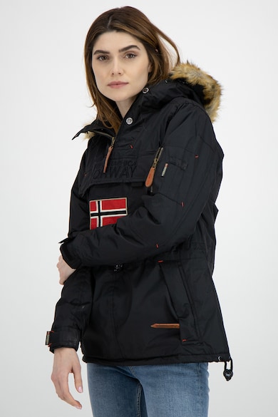 Geographical Norway Bebújós téli dzseki kapucnival női