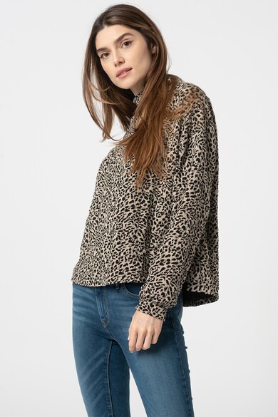 b.young Bluza cu animal print Synna Femei