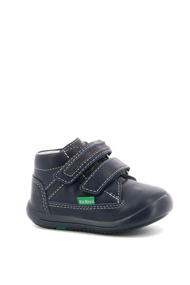 Kickers kids Ghete de piele cu velcro Fete