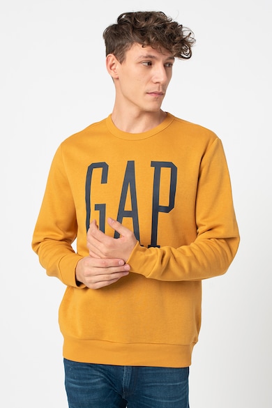 GAP Bluza sport cu decolteu la baza gatului si logo supradimensionat 000588829 Barbati