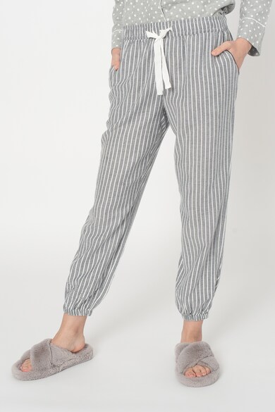 GAP Pantaloni de pijama cu model si terminatie elastica Femei