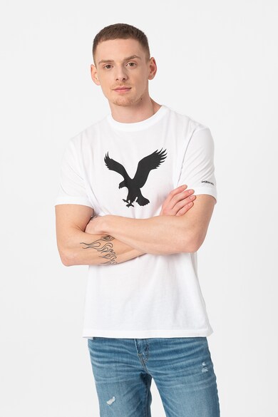 American Eagle Set de tricouri cu imprimeu logo - 3 piese Barbati