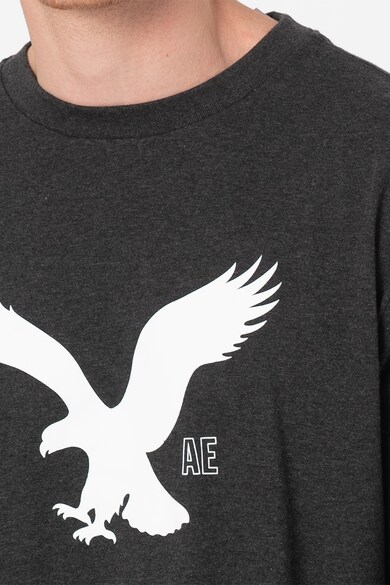 American Eagle Bluza cu imprimeu si decolteu la baza gatului Barbati