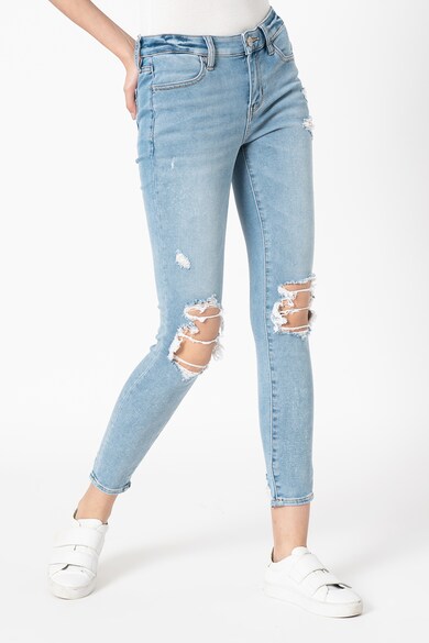 American Eagle Blugi skinny cu rupturi decorative Femei