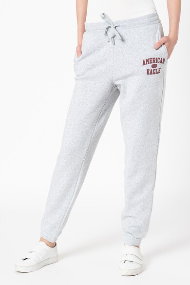 American Eagle Pantaloni sport cu detaliu logo Femei