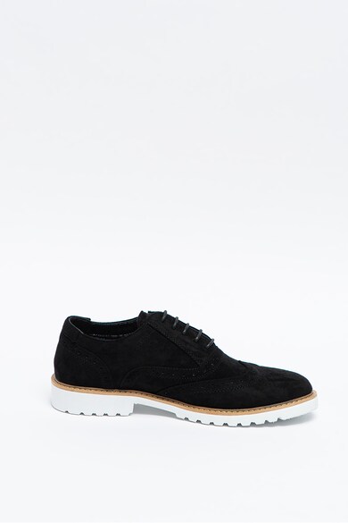 Ben Sherman Pantofi brogue de piele intoarsa ecologica Nuoro 2 Barbati