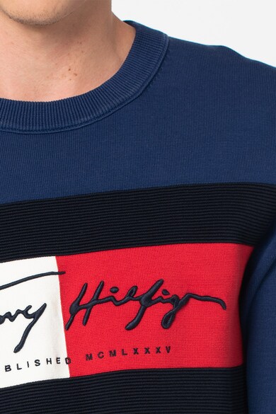 Tommy Hilfiger Bluza sport cu logo brodat Barbati