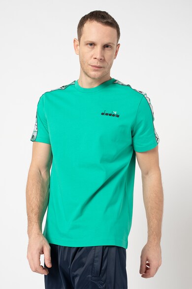 Diadora Tricou din bumbac organic cu imprimeu logo Offside Barbati