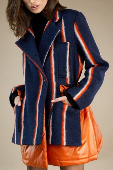 Framboise Jacheta din amestec de lana cu talie elastica Fiona Femei