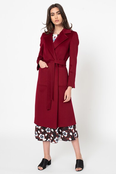 Max&Co Palton de lana cu un cordon Runaway Femei