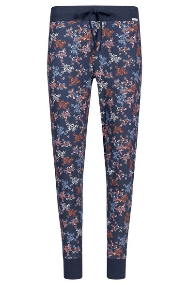 Skiny Pantaloni de pijama cu imprimeu floral si snur de ajustare Femei