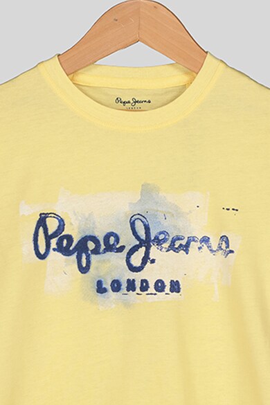 Pepe Jeans London Tricou cu imprimeu logo Golders Baieti