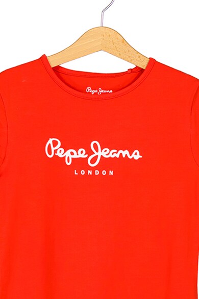 Pepe Jeans London Tricou cu imprimeu logo Hana Fete