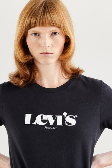 Levi's Tricou regular fit din bumbac cu imprimeu logo Femei