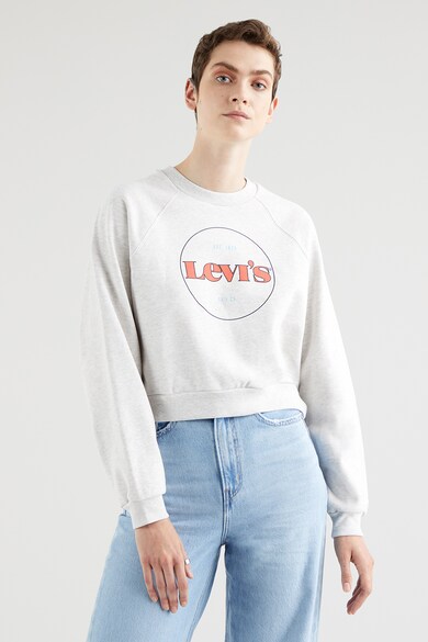 Levi's Bluza sport cu imprimeu logo si maneci raglan Femei