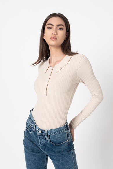 Missguided Body tip bluza cu aspect striat Femei