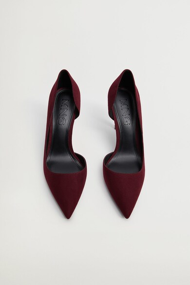 Mango Pantofi d'Orsay din piele intoarsa sintetica Audrey Femei