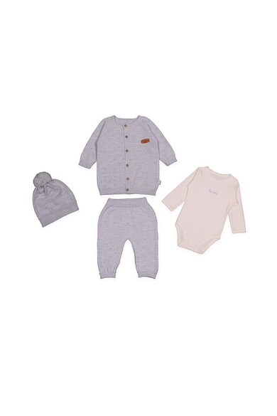 Pierre Cardin Baby Set de imbracaminte - 4 piese, casual, unisex, imprimeu logo Baieti