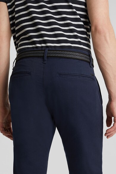 Esprit Pantaloni chino slim fit cu o curea Barbati