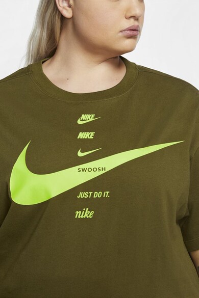 Nike Tricou supradimensionat cu imprimeu logo Femei