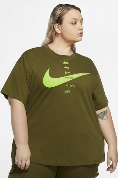 Nike Tricou supradimensionat cu imprimeu logo Femei