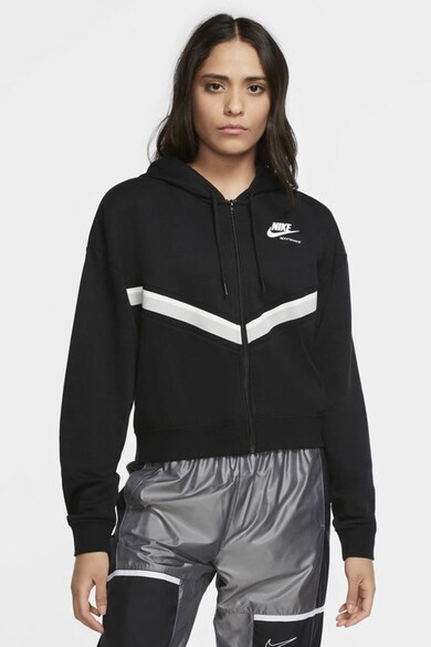 Nike Hanorac crop cu fermoar Femei