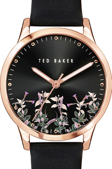 Ted Baker Ceas cu o curea de piele Fitzrovia Jardin, 34 MM Femei