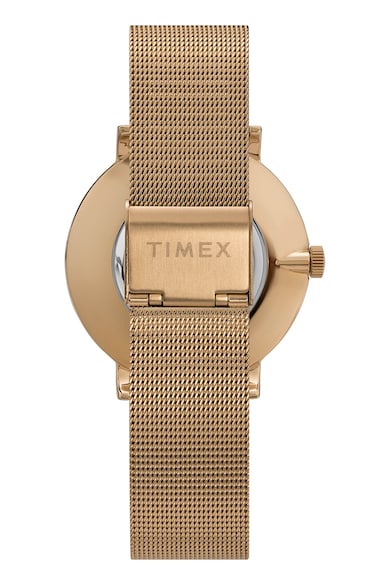 Timex Ceas de otel inoxidabil cu cristale Celestial Opulence, 38 MM Femei