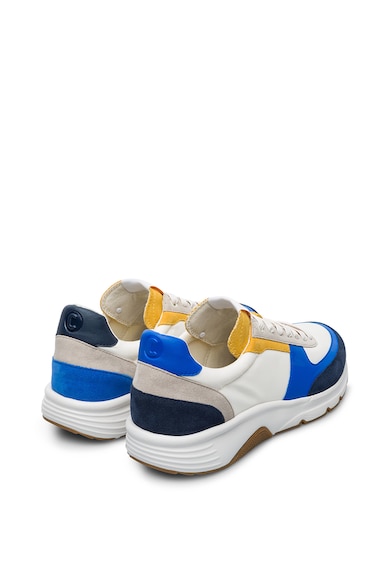 Camper Pantofi sport colorblock cu insertii de piele nabuc Twins Barbati