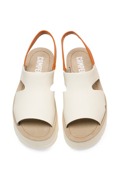 Camper Sandale flatform de piele Oruga Femei