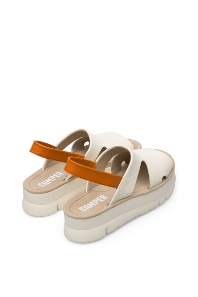 Camper Sandale flatform de piele Oruga Femei