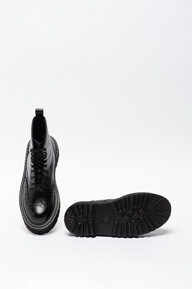 Karl Lagerfeld Bocanci brogue de piele Patro II Femei