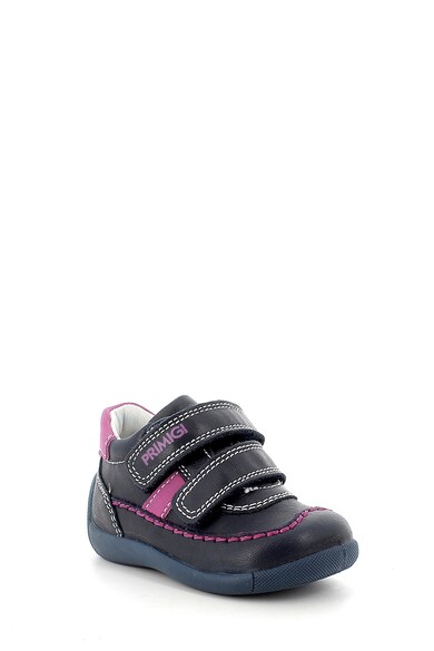 Primigi Pantofi sport de piele si piele ecologica, cu velcro Fete