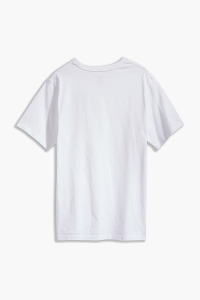 Levi's Tricou de bumbac cu imprimeu logo si decolteu la baza gatului Barbati