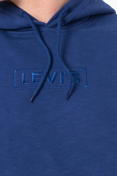 Levi's Худи с джоб кенгуру и лого Мъже