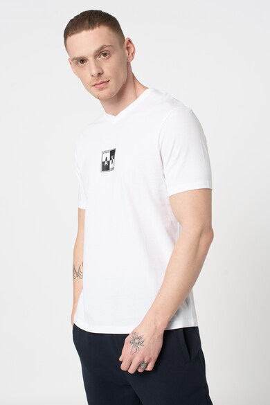 ARMANI EXCHANGE Tricou slim fit cu logo Barbati