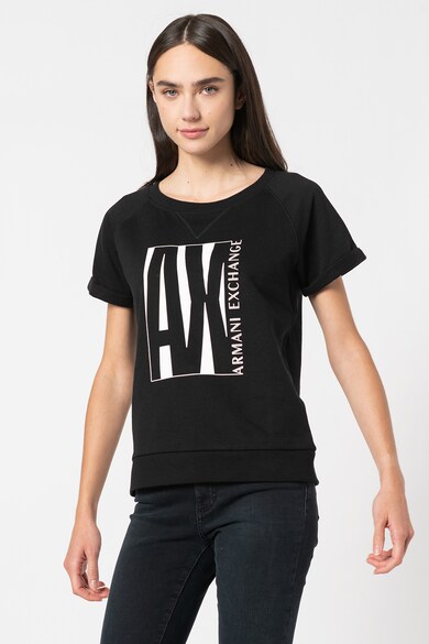 ARMANI EXCHANGE Tricou cu maneci raglan Femei