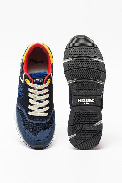 Blauer Pantofi sport de piele intoarsa cu aspect colorblock Hilo Barbati